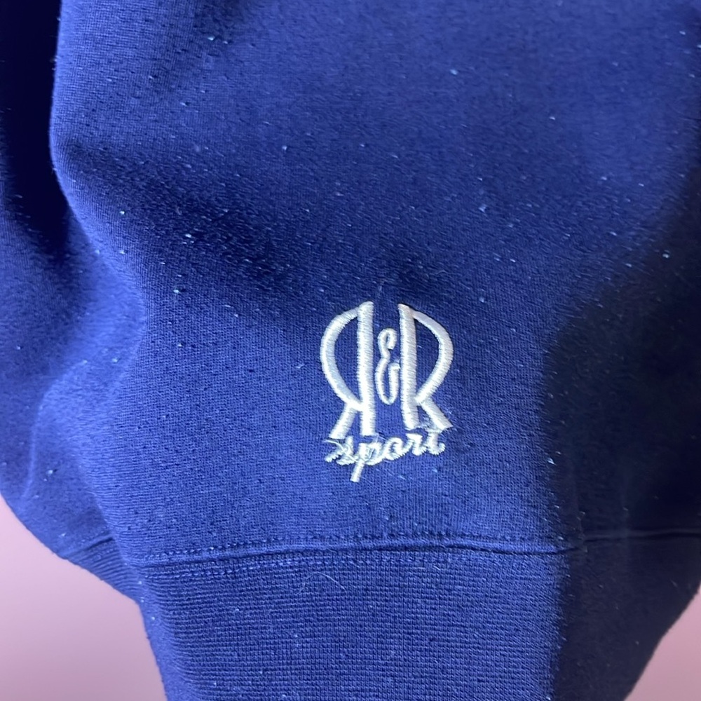Vintage 90’s R&R Sport Zip Up Hoodie Jacket Size 36 - Picture 6 of 6